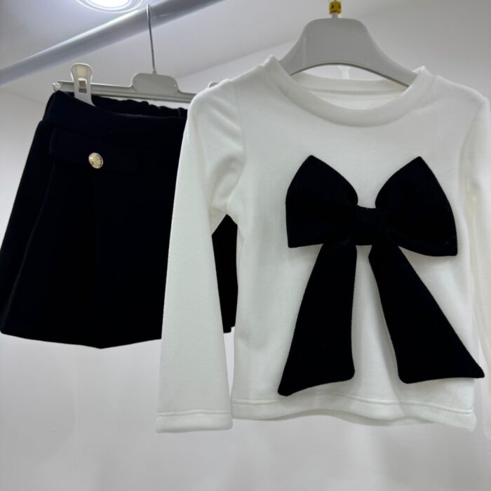 Coordinato Fiocco Black