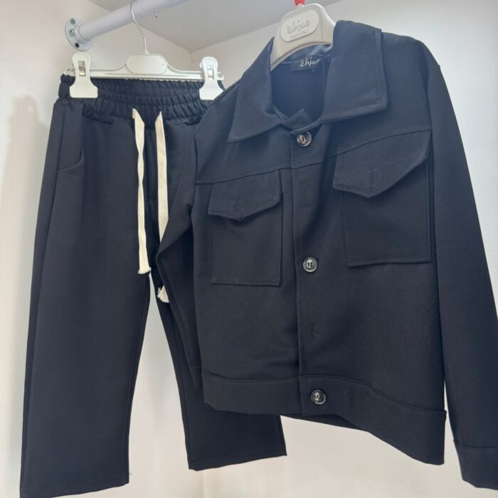 Coordinato Jacket Black