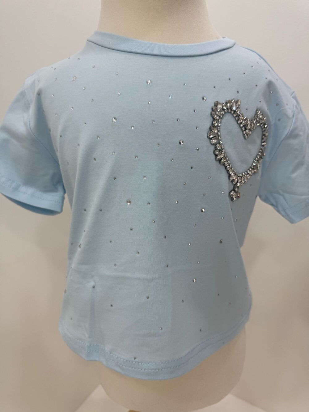 T-shirt Cuore Swarovski - immagine 3