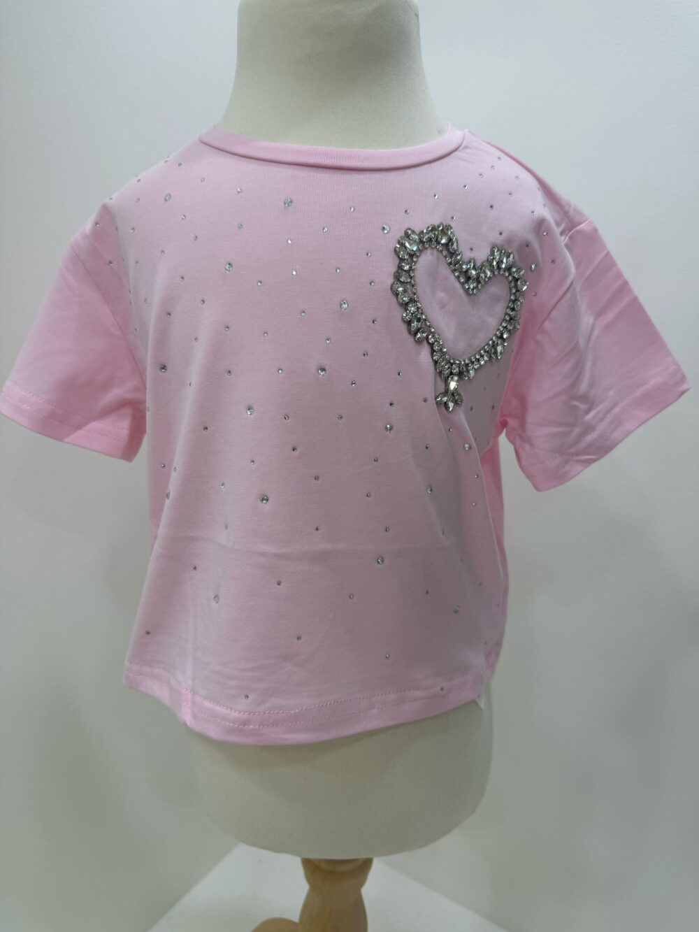 T-shirt Cuore Swarovski - immagine 4