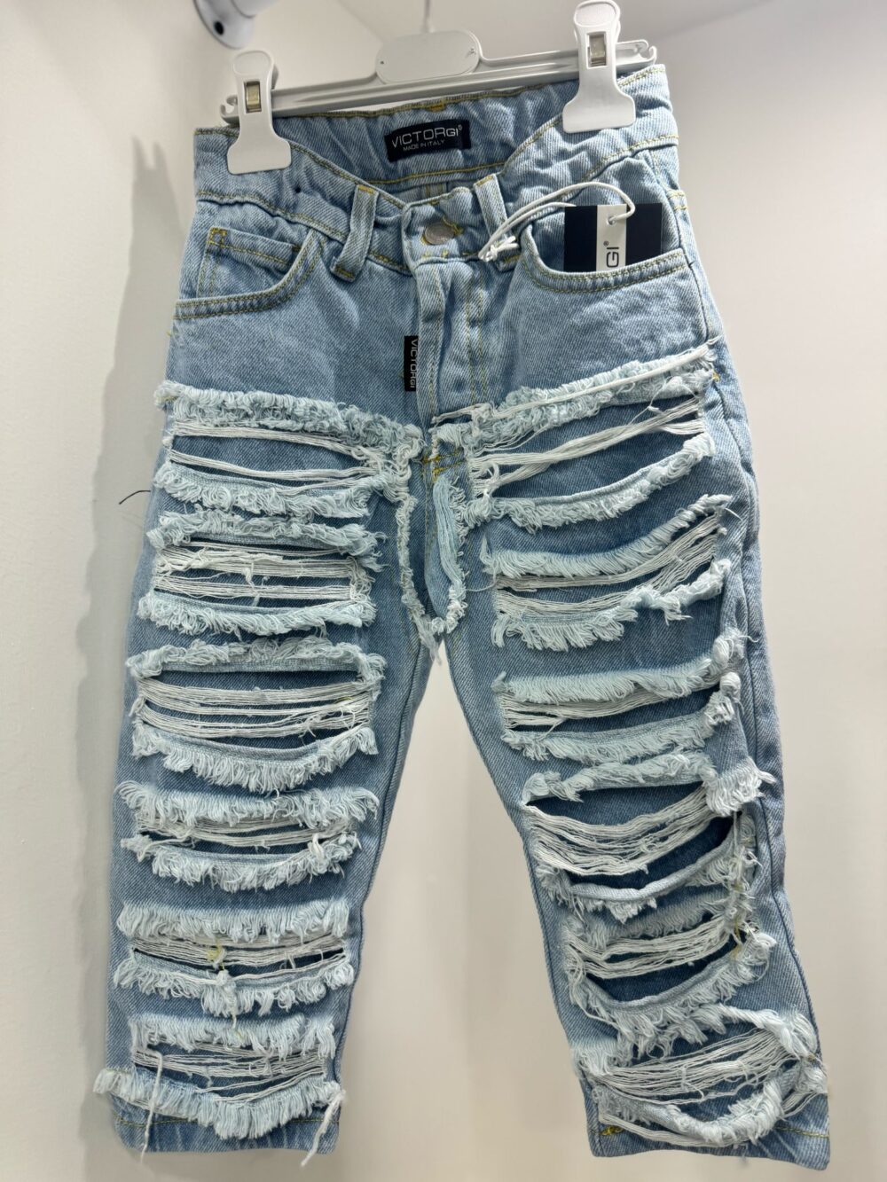 Jeans Fake Strappato