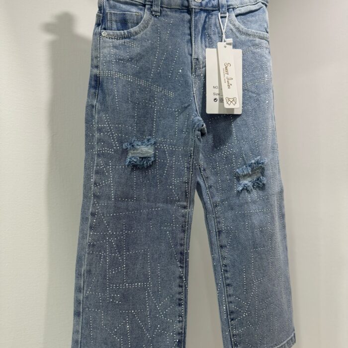Jeans Brillantinato